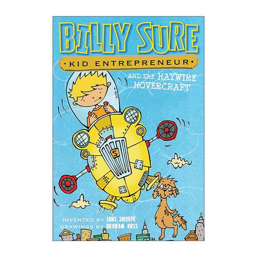 英文原版 Billy Sure Kid Entrepreneur and the Haywire Hovercraft 小企业家比利的故事卷7 英文版 进口英语原版书籍