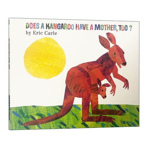 英文原版 Does a Kangaroo Have a Mother  Too? 袋鼠也有妈妈吗 大开绘本 廖彩杏书单张湘君推荐 Eric Carle艾瑞卡尔爷爷 英文版