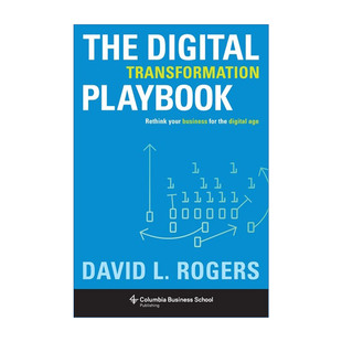 David The 智慧转型 英文原版 Rogers 进口英语原版 Transformation 英文版 Digital 书籍 Playbook 精装 重新思考商业模式
