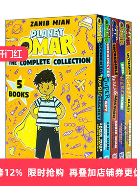 英文原版 Planet Omar 奥马尔星球5册套装 英文版 进口英语原版书籍
