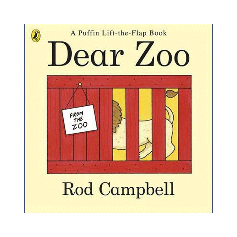 Dear Zoo 亲爱的动物园 Rod Campbell 吴敏兰书单进口原版英文书籍
