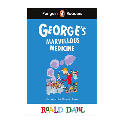 英文原版 Penguin Readers Level 3 Roald Dahl George’s Marvellous Medicine 企鹅分级阅读3级 罗尔德达尔 乔治的魔法药水