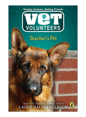 英文原版 Vet Volunteers 07 Teacher's Pet 兽医志愿者系列7 老师的宠物 儿童动物章节桥梁书 Laurie Halse Anderson进口英语书籍
