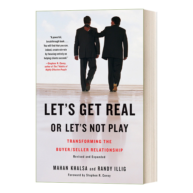 英文原版 Let's Get Real or Let's Not Play 要么不做 要做就做到最好 改变买方 卖方的关系  英文版 进口英语原版书籍