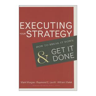 英文原版 Executing Your Strategy 执行策略 如何分解并完成它 领导管理实用指南 哈佛商业评论 精装 英文版 进口英语原版书籍