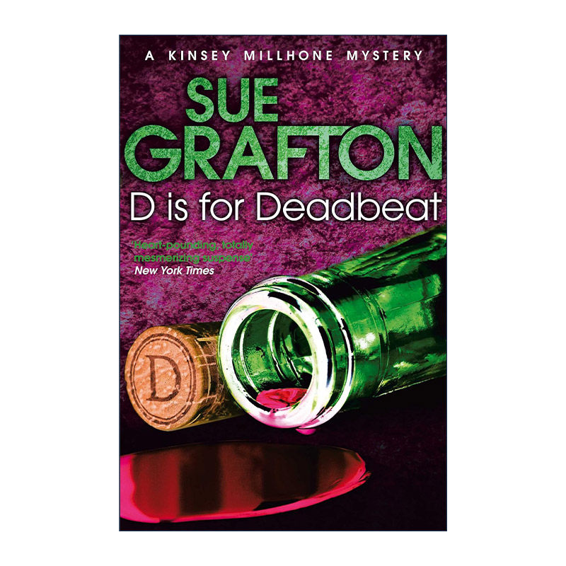 英文原版 D is for Deadbeat死亡余韵 侦探推理悬疑小说 苏·格拉夫顿字母系列作品 Sue Grafton 英文版 进口英语原版书籍