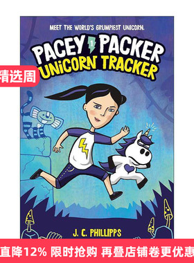英文原版 Pacey Packer  Unicorn Tracker 1 佩西帕克 独角兽追踪者系列1 儿童奇幻冒险漫画 英文版 进口英语原版书籍