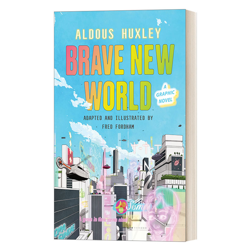 Brave New World Graphic Novel 美丽新世界漫画版 赫胥黎 精装进口原版英文书籍图片