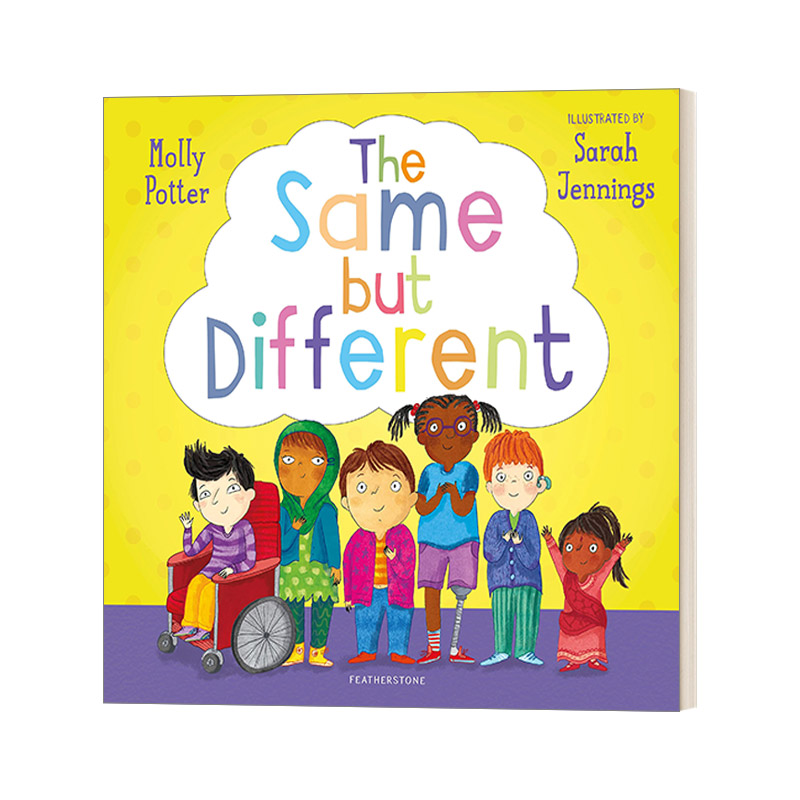 The Same but Different 和而不同 了解人的独特性与多样性 精装进口原版英文书籍