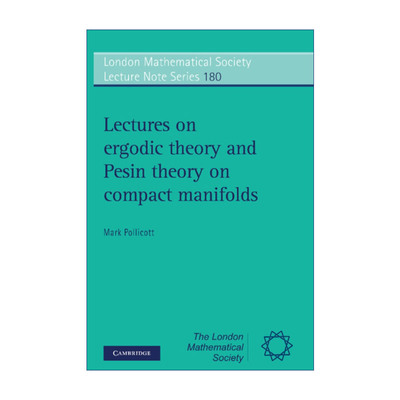 英文原版 Lectures on Ergodic Theory and Pesin Theory on Compact Manifolds 紧流形的遍历理论和柏森理论讲座 英文版 进口书