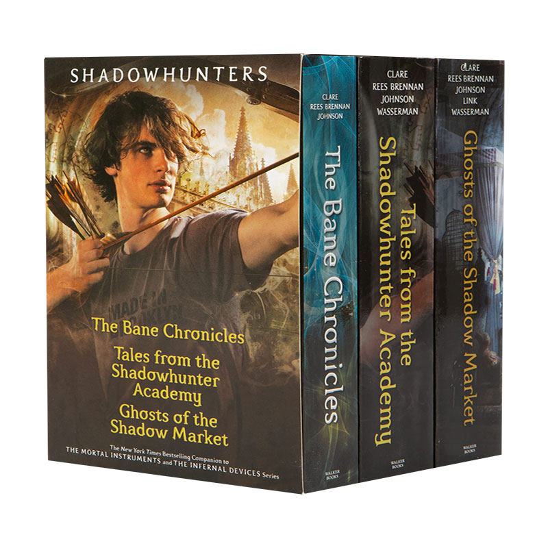 The Shadowhunters Slipcase 暗影猎人系列3册盒装 卡珊德拉·克莱尔进口原版英文书籍