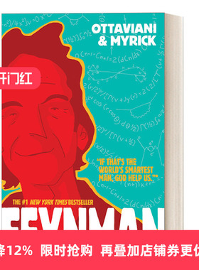 英文原版 Feynman 费曼 传记 全彩漫画 英文版 进口英语原版书籍