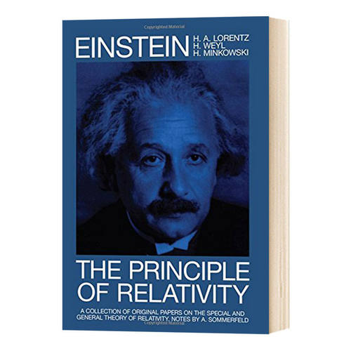 英文原版 The Principle of Relativity 相对论原理 物理学 爱因斯坦 Albert Einstein 英文版进口原版英语书籍