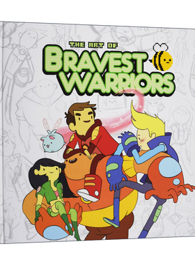 英文原版 The Art of Bravest Warriors 无惧勇士 漫画艺术设定集 经典动画系列周边Kelsey Calaitges 精装 英文版 进口英语书籍