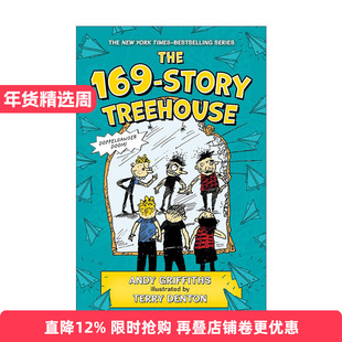 英文原版 The 169-Story Treehouse Doppelganger Doom 小屁孩树屋历险记169层 精装 英文版 进口英语原版书籍