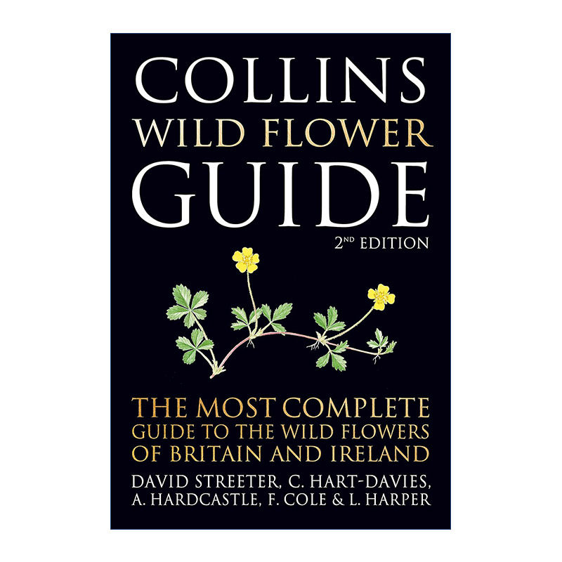 英文原版 Collins Wild Flower Guide 柯林斯野外花卉图鉴 第二版 David Streeter 彩色插图 英文版 进口英语原版书籍