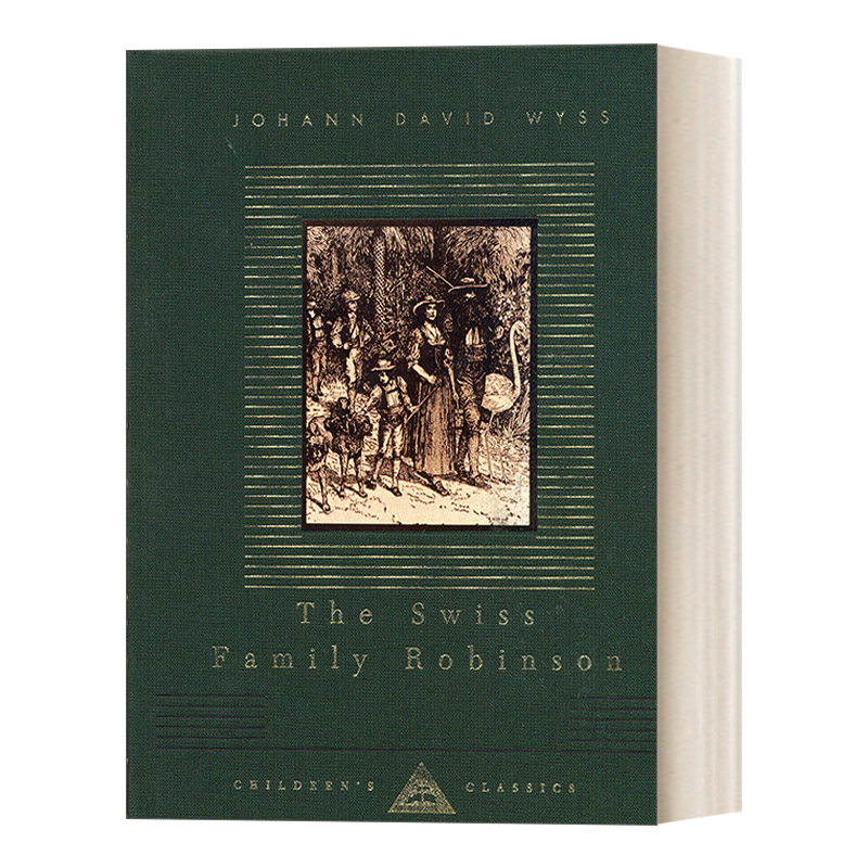 英文原版 The Swiss Family Robinson 瑞士人罗宾逊一家 海角一乐园 Everyman精装收藏版 儿童经典系列 英文版 进口英语原版书籍