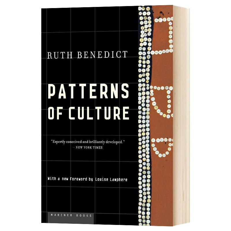 文化模式 Patterns of Culture 英文原版书 西方文化问题著作 进口原版英语书籍 菊与刀作者 人类学家鲁思本尼迪克特Ruth Benedict