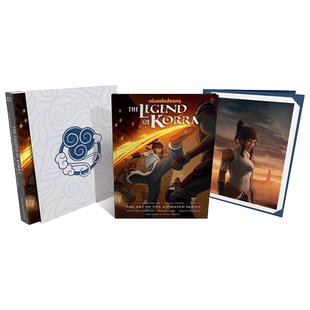 英文原版 The Legend of Korra The Art of the Animated Series 降世神通 科拉传奇 动画设定集 卷1 精装豪华版 英文版进口英语书