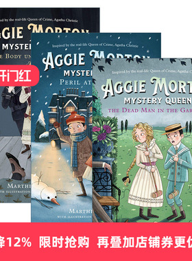 英文原版 Aggie Morton  Mystery Queen 谜案女王系列3册 儿童侦探推理小说 Marthe Jocelyn 英文版 进口英语原版书籍