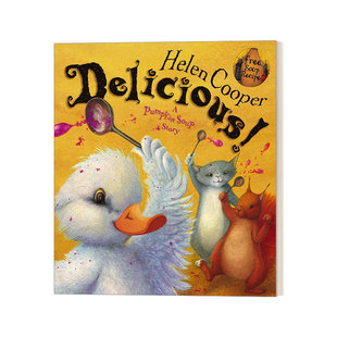 Delicious! 最好喝的汤 海伦·库柏绘本 南瓜汤续集进口原版英文书籍