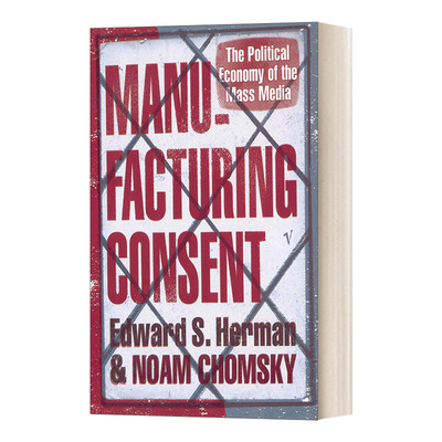 英文原版Manufacturing Consent 制造共识  诺姆·乔姆斯基 Noam Chomsky进口书籍