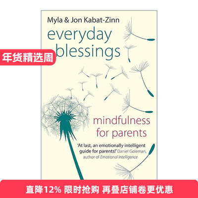 英文原版 Everyday Blessings 正念父母心 养育孩子 养育自己 乔恩·卡巴金 英文版 进口英语原版书籍