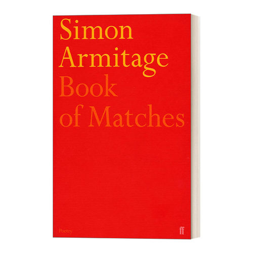 Book of Matches 火柴之书 西蒙·阿米蒂奇诗集 英国桂冠诗人进口原版英文书籍