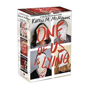英文原版 One of Us Is Lying Series Paperback Boxed Set 谁在说谎 我们中有一个在说谎系列3册套装 Karen M. Mcmanus 英文版