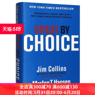 精装 Choice 选择成就卓越 创业公司参考指南书 Jim Collins 英文原版 选择成就非凡 进口英语管理学书籍 吉姆柯林斯 Great