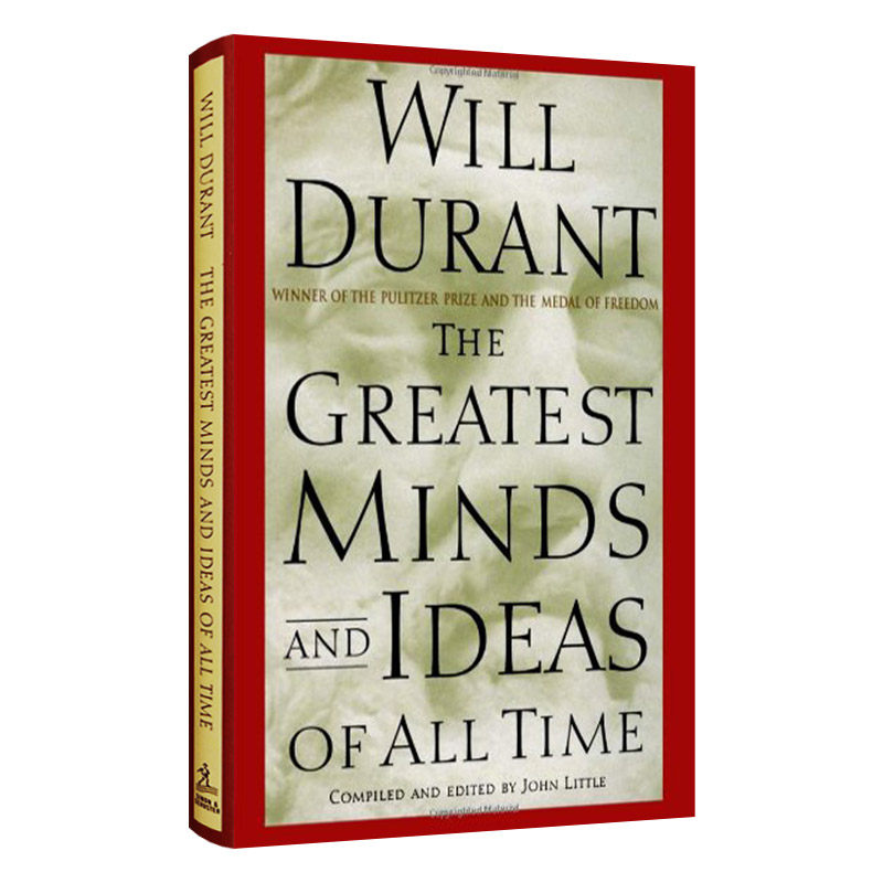 英文原版 The Greatest Minds and Ideas of All Time 历史上最伟大的思想 精装 威尔·杜兰特 英文版 进口英语原版书籍