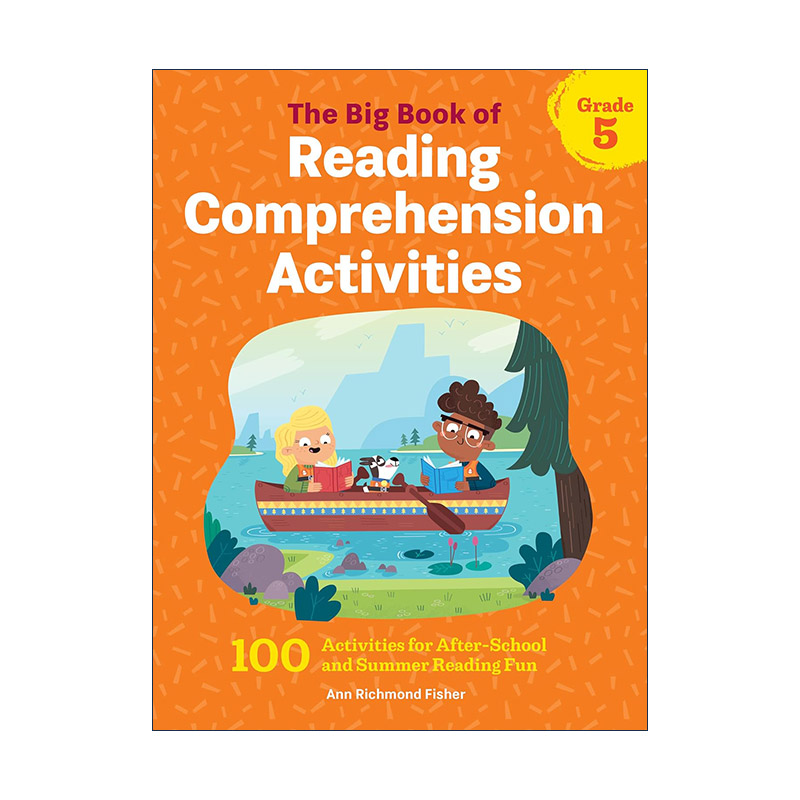 The Big Book of Reading Comprehension Activities, Grade5美国小学英语阅读理解活动大书 五年级 100 个课后与暑期趣味练习CCSS