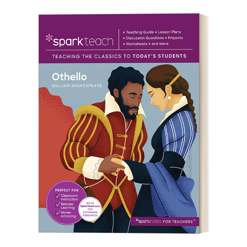 SparkTeach: Othello 奥赛罗 教案进口原版英文书籍