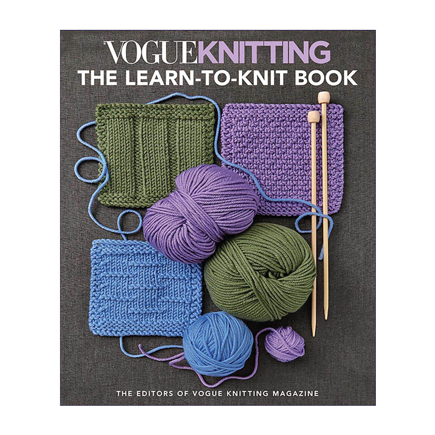 英文原版 Vogue Knitting the Learn to Knit Book 零基础棒针入门教程 新手学编织图解书 31款成衣 英文版 进口英语原版书籍