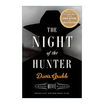 英文原版 The Night of the Hunter Vintage Movie Classic 猎人之夜 同名电影原著 惊悚小说 William F. Nolan 进口英语原版书籍