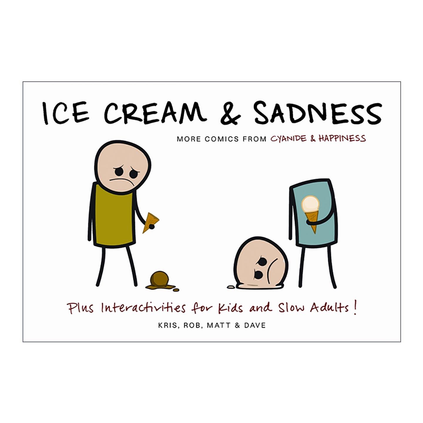 英文原版 Ice Cream & Sadness 氰化欢乐秀2 动画剧集漫画 英文版 进口英语原版书籍