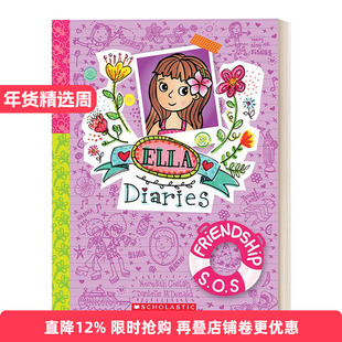 Ella Diaries: Friendship S.O.S 艾拉日记8 友谊求救进口原版英文书籍