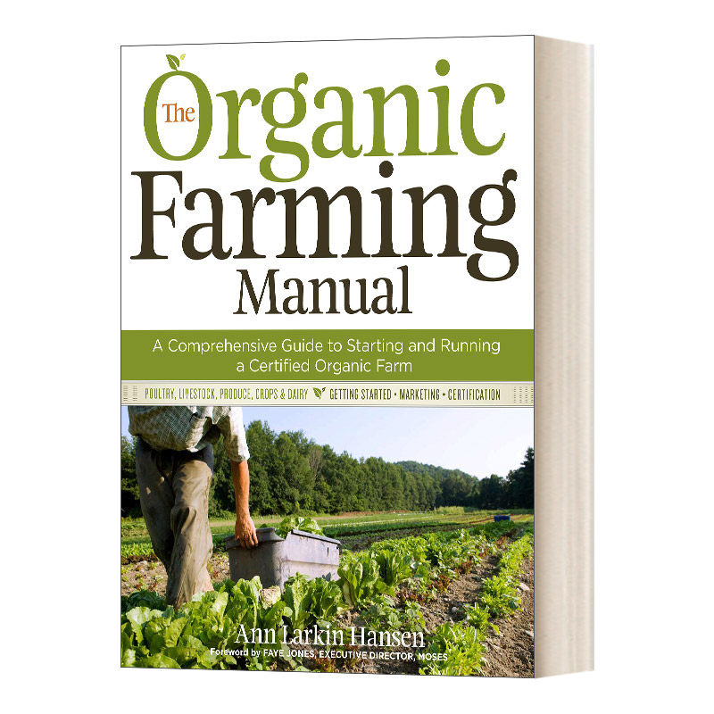 The organic Farming Manual 有机耕作手册进口原版英文书籍