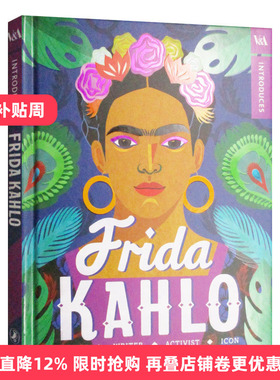 英文原版 V&A Introduces - Frida Kahlo V&A博物馆人物介绍 弗里达·卡罗 墨西哥艺术家 精装 英文版 进口英语原版书籍