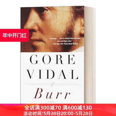 英文原版小说 Burr 伯尔 Gore Vidal戈尔·维达尔 Vintage International 英文版 进口英语原版书籍