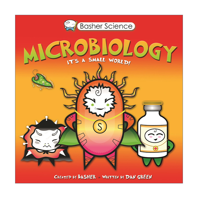 Basher Science: Microbiology 世界上最酷的科学书 微生物学进口原版英文书籍