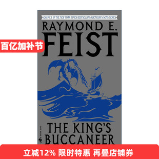 英文原版 The King's Buccaneer 克朗多之子系列2 国王的海盗 奇幻小说 Raymond E. Feist 英文版 进口英语原版书籍