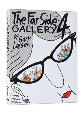 The Far Side Gallery 4  远端画廊4 漫画集 黑色幽默 盖里拉森进口原版英文书籍