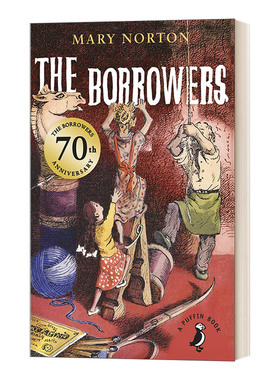 The Borrowers  借东西的小人 玛丽·诺顿 卡内基儿童文学奖 Puffin儿童经典系列进口原版英文书籍