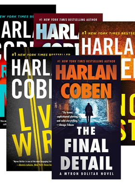 A Myron Bolitar Novel 米隆 波利塔系列6-10册进口原版英文书籍