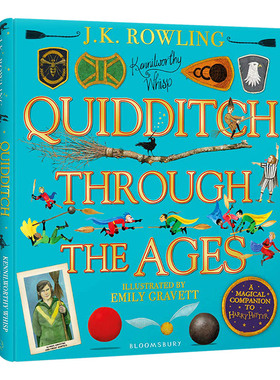 Quidditch Through the Ages 神奇的魁地奇球  插图版  哈利波特外传进口原版英文书籍