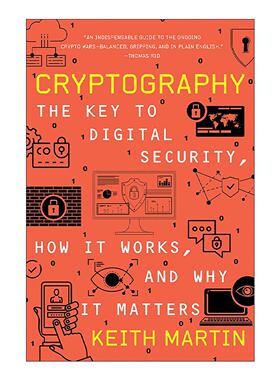 英文原版 Cryptography 密码学 伦敦大学信息安全教授基思·马丁 英文版 进口英语原版书籍