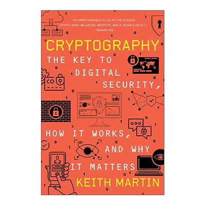 英文原版 Cryptography 密码学 伦敦大学信息安全教授基思·马丁 英文版 进口英语原版书籍