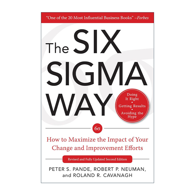 英文原版 Six Sigma Way 六西格玛管理法 英文版 进口英语原版书籍