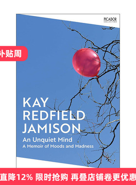 英文原版 An Unquiet Mind 躁郁之心 我与躁郁症共处的30年 一位患躁郁症的女精神科医生的回忆录 英文版 进口英语原版书籍